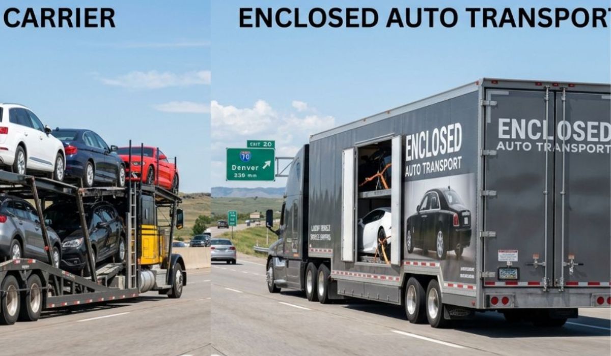 Open and enclosed car transport options for Cincinnati vehicle shipping