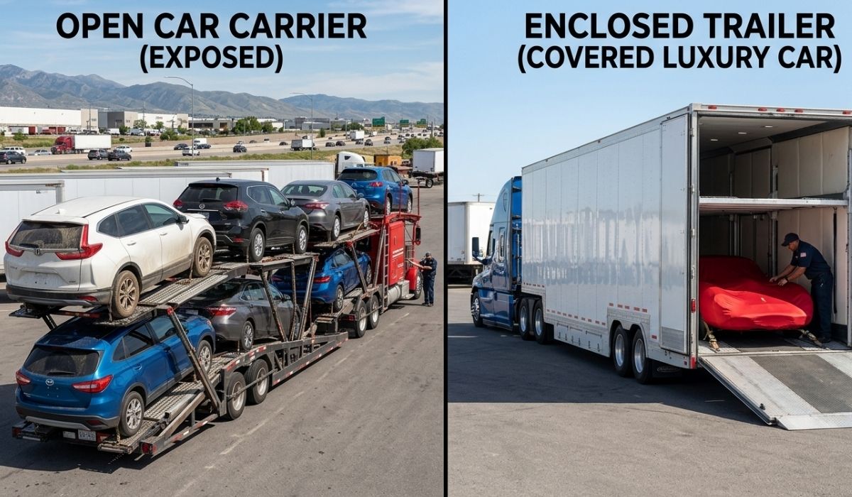 Open and enclosed car transport options for Pennsylvania to Georgia vehicle shipping