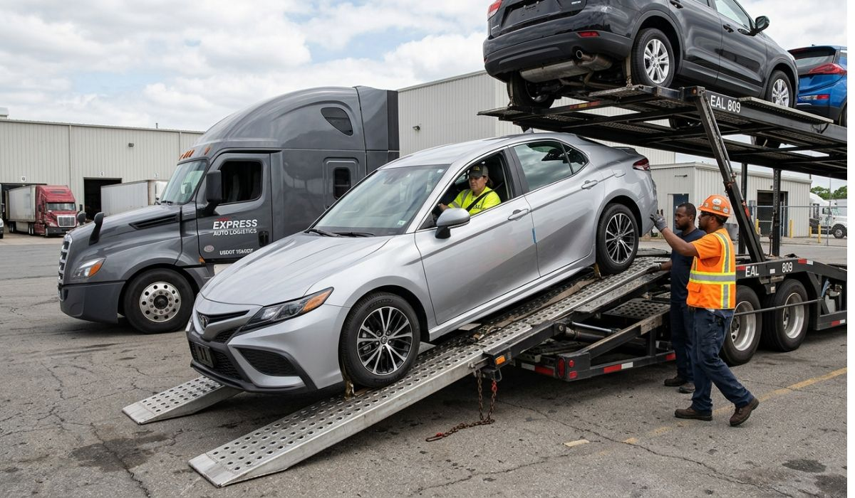 SpeedComd transporting cars, SUVs, trucks, and specialty vehicles nationwide